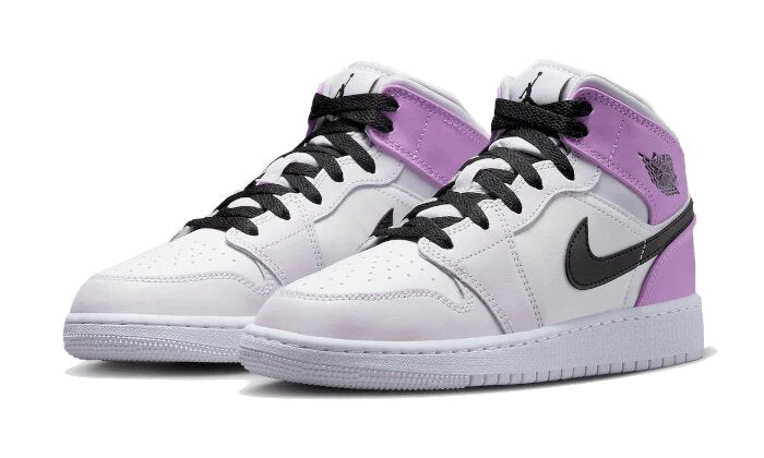 Nike Air Jordan 1 Mid Barely Grape GS