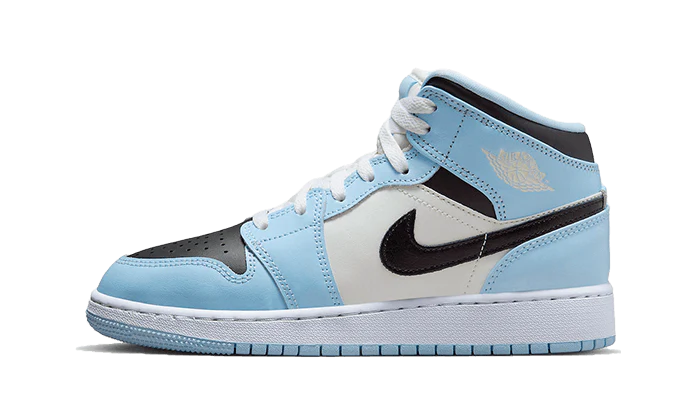 Nike Air Jordan 1 Mid Ice Blue (GS)