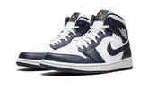 Nike Air Jordan 1 Mid White Metallic Gold Obsidian