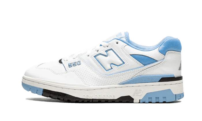 New Balance 550 UNC White University Blue