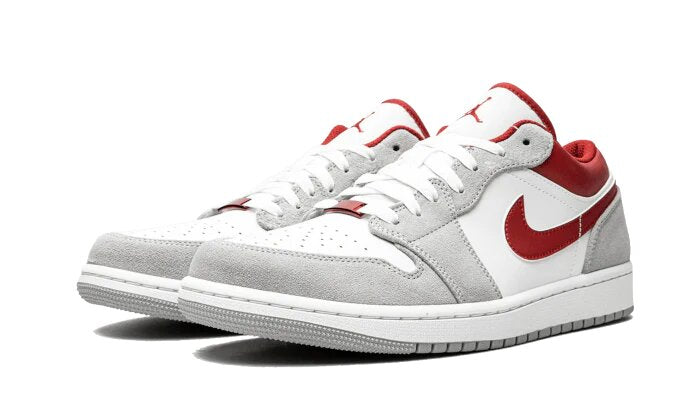 Nike Air Jordan 1 Low SE Light Smoke Grey Gym Red