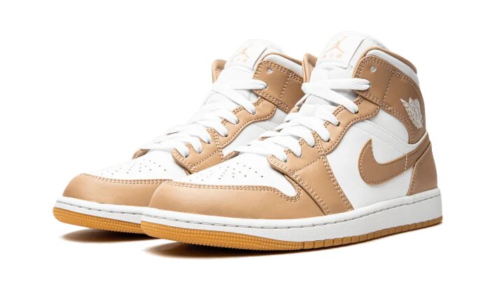 Jordan 1 Mid Tan Gum